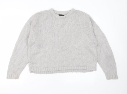 Womens UK Size 12 ASOS Grey Pullover Jumper