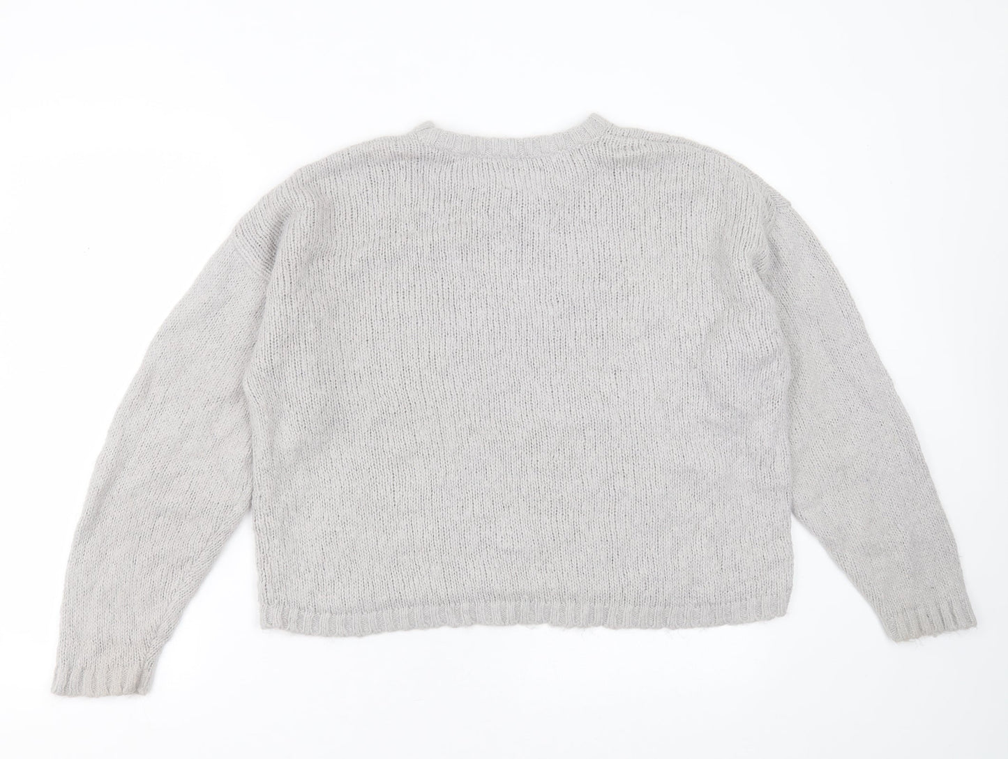 Womens UK Size 12 ASOS Grey Pullover Jumper