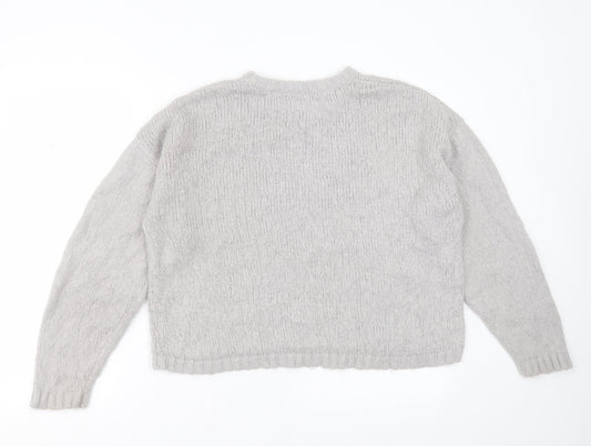 Womens UK Size 12 ASOS Grey Pullover Jumper