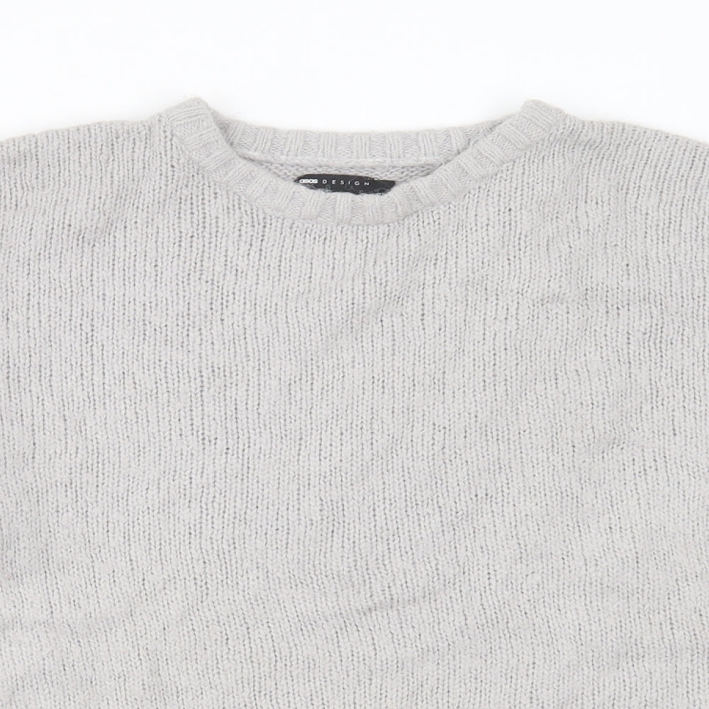 Womens UK Size 12 ASOS Grey Pullover Jumper