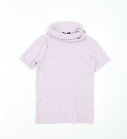Womens UK Size S Pink Vanilla Purple Pullover Jumper