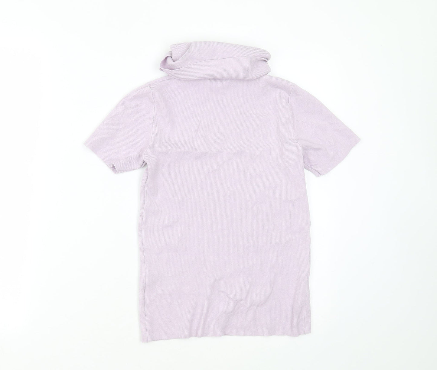Womens UK Size S Pink Vanilla Purple Pullover Jumper