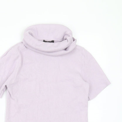 Womens UK Size S Pink Vanilla Purple Pullover Jumper