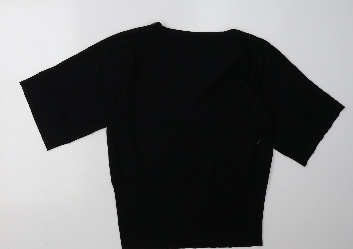 Cable & Gauge Womens Black  Polyester Pullover Sweatshirt Size M  Pullover