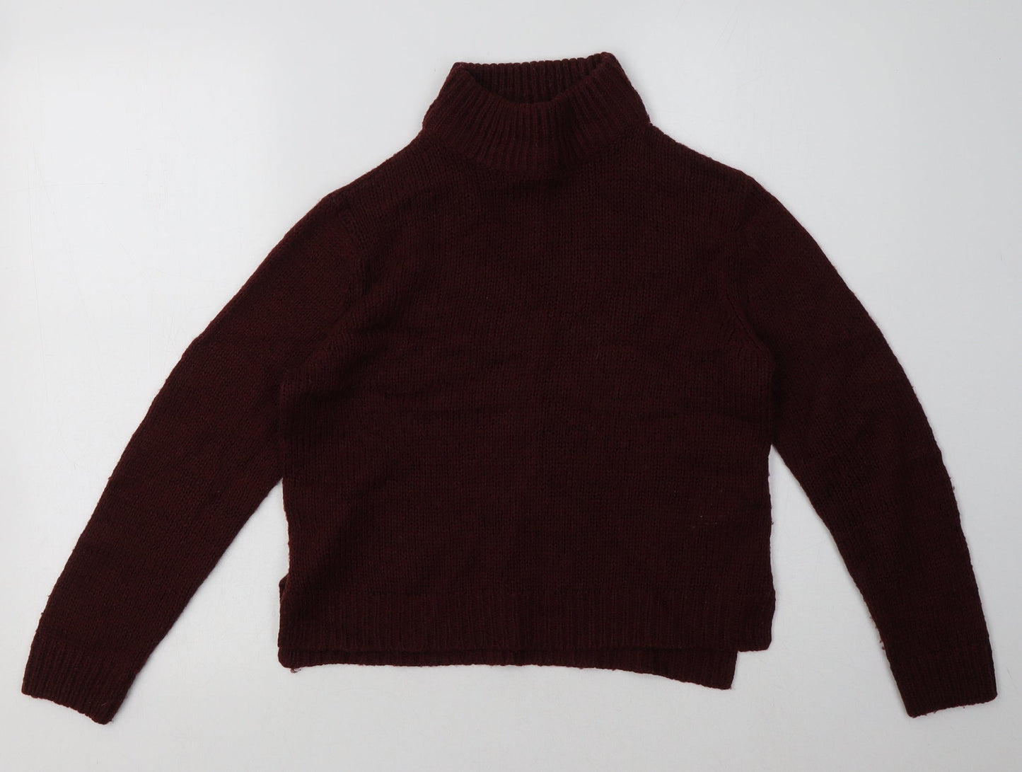 New Look Girls Purple  Acrylic Pullover Sweatshirt Size 12-13 Years  Pullover