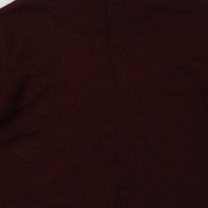 New Look Girls Purple  Acrylic Pullover Sweatshirt Size 12-13 Years  Pullover