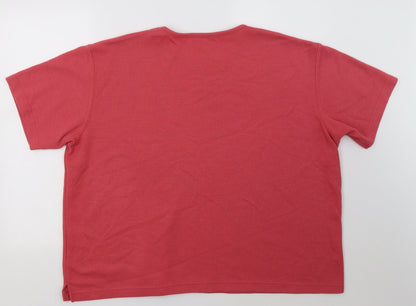 Bonmarché Womens Pink  Polyester Pullover Sweatshirt Size XL  Pullover