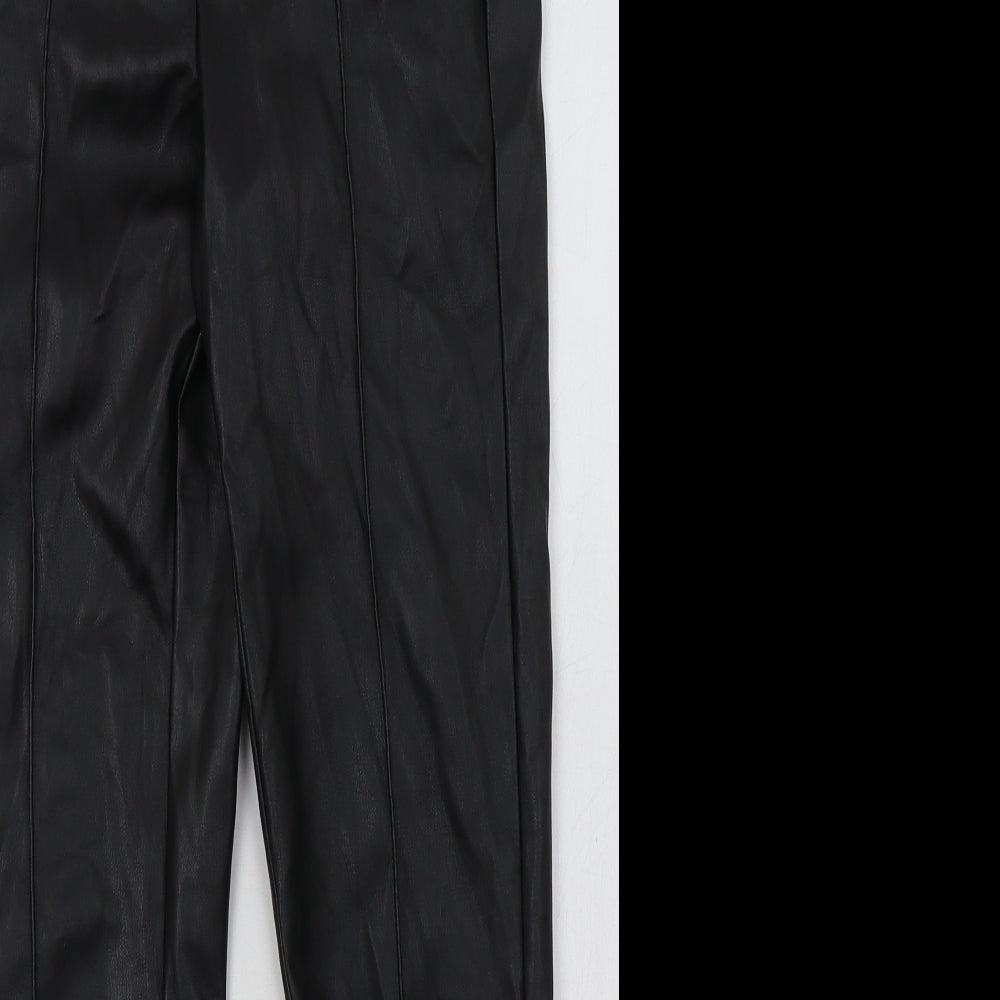 Womens UK Size 8 Primark Regular Fit  Black Trousers