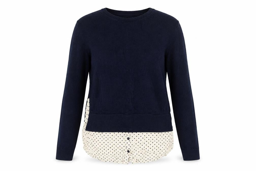 Womens UK Size 12 George Blue Pullover Jumper