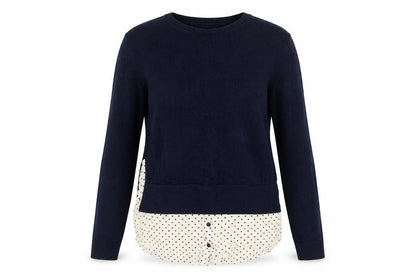 Womens UK Size 12 George Blue Pullover Jumper