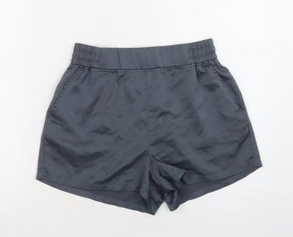 NEXT Womens Grey  Polyester Bermuda Shorts Size 10 L4 in Regular