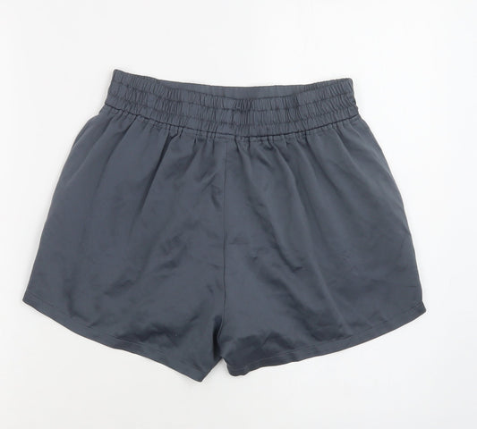 NEXT Womens Grey  Polyester Bermuda Shorts Size 10 L4 in Regular
