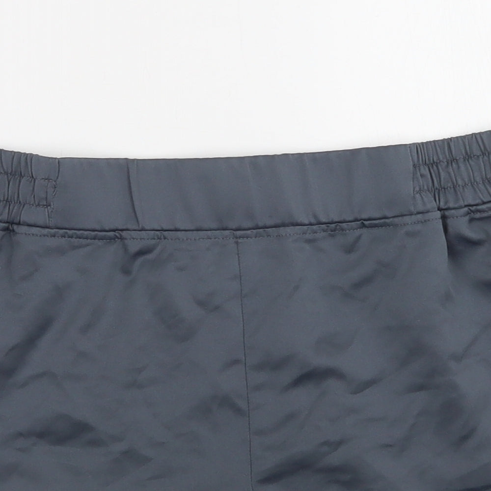 NEXT Womens Grey  Polyester Bermuda Shorts Size 10 L4 in Regular