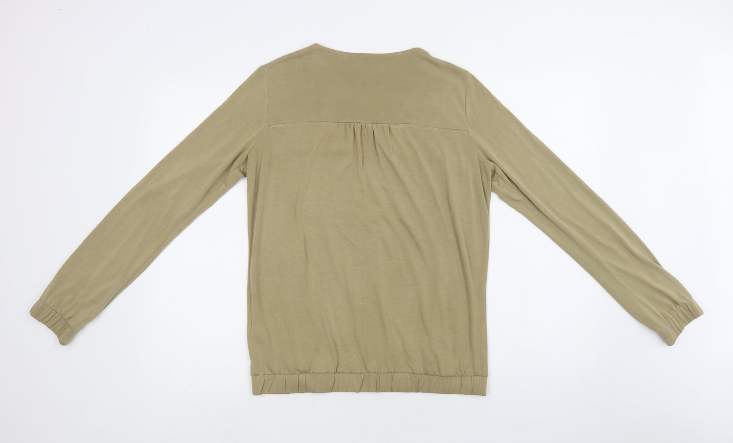 Womens UK Size 8 NEXT Green Full Zip Sweatshirt