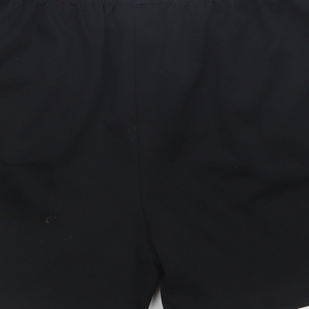 NEXT Boys Black  Polyester Sweat Shorts Size 6 Years  Regular Drawstring - School Wear