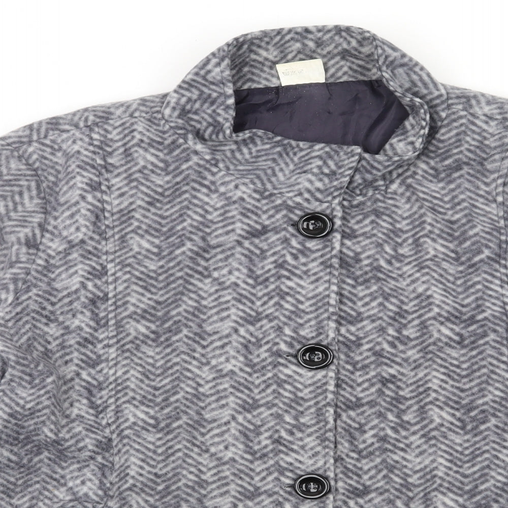 Womens UK Size L Preworn Grey Jacket