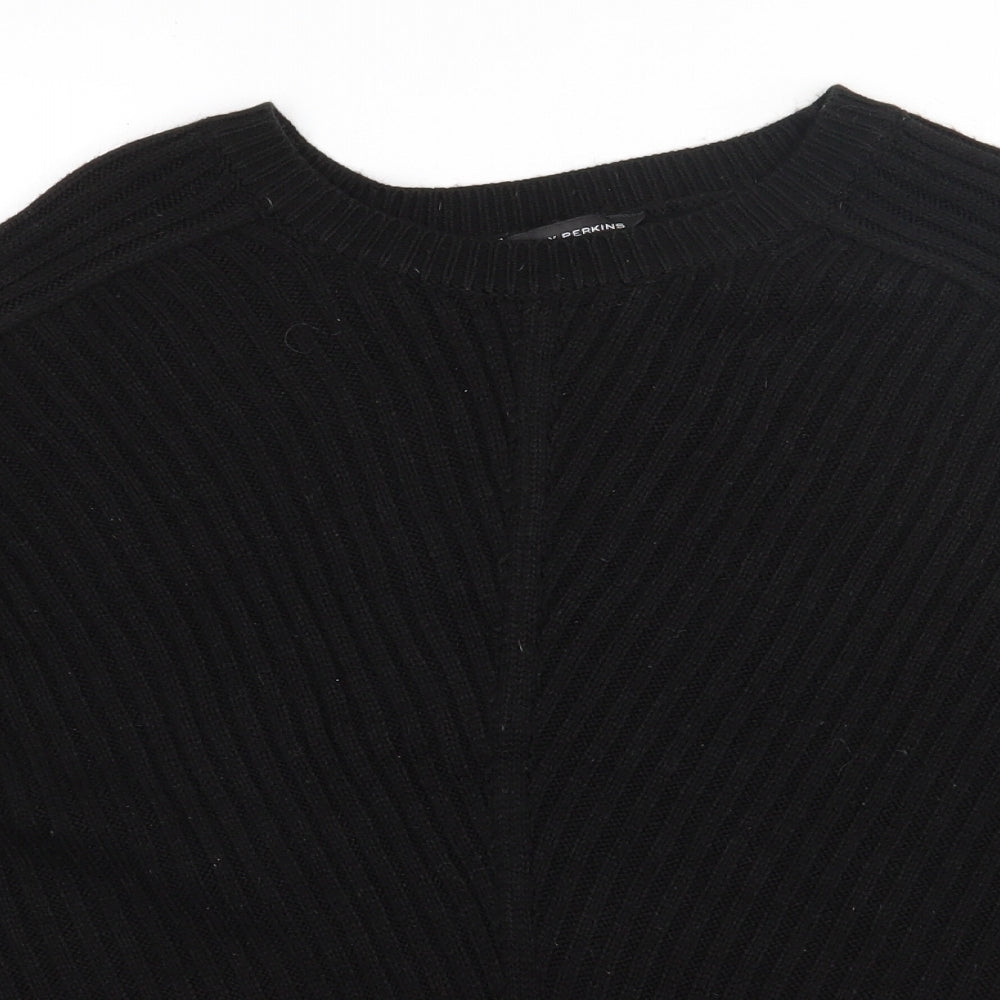 Womens UK Size 14 Dorothy Perkins Black Pullover Jumper