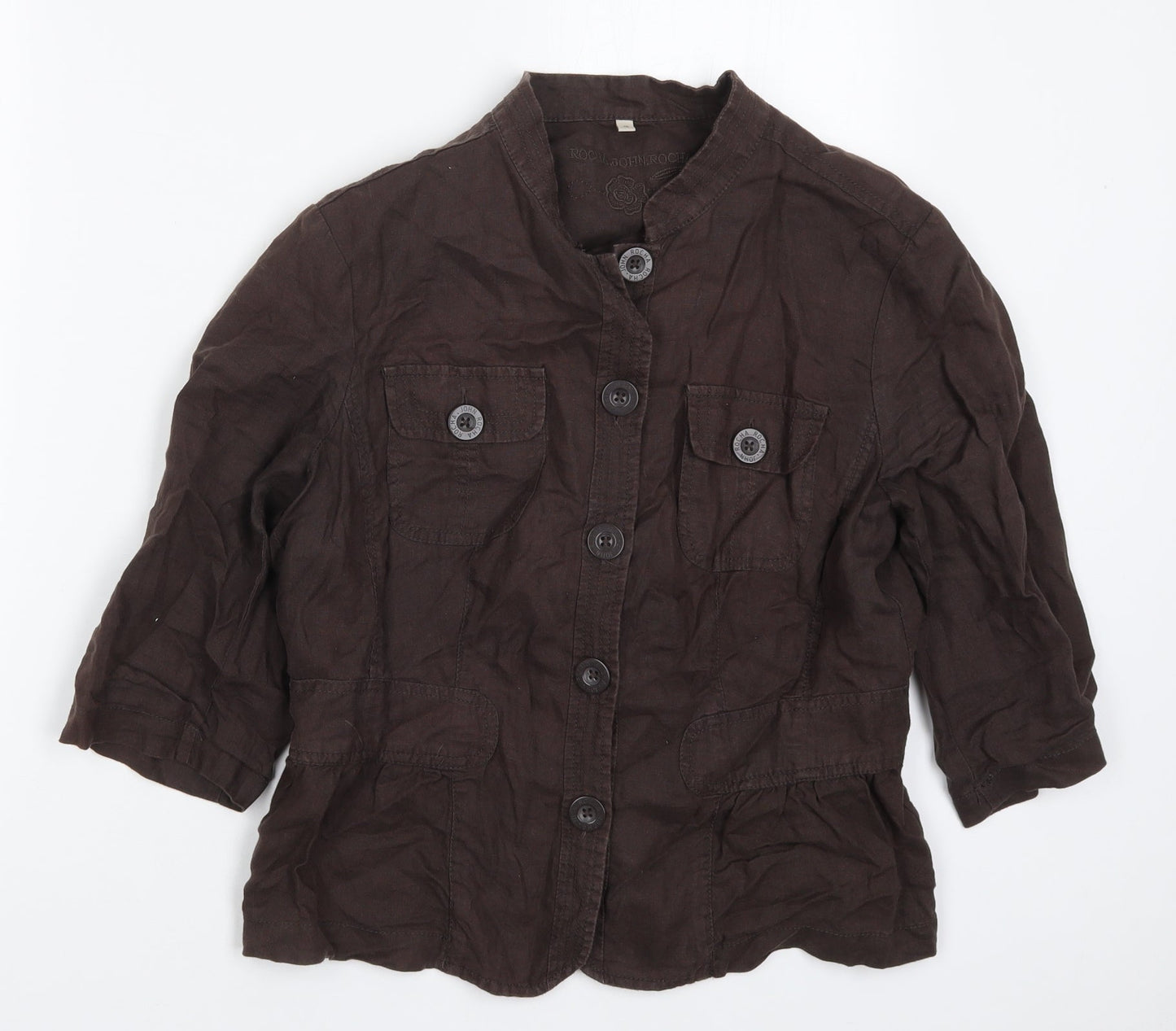 Womens UK Size 14 Debenhams Brown Jacket
