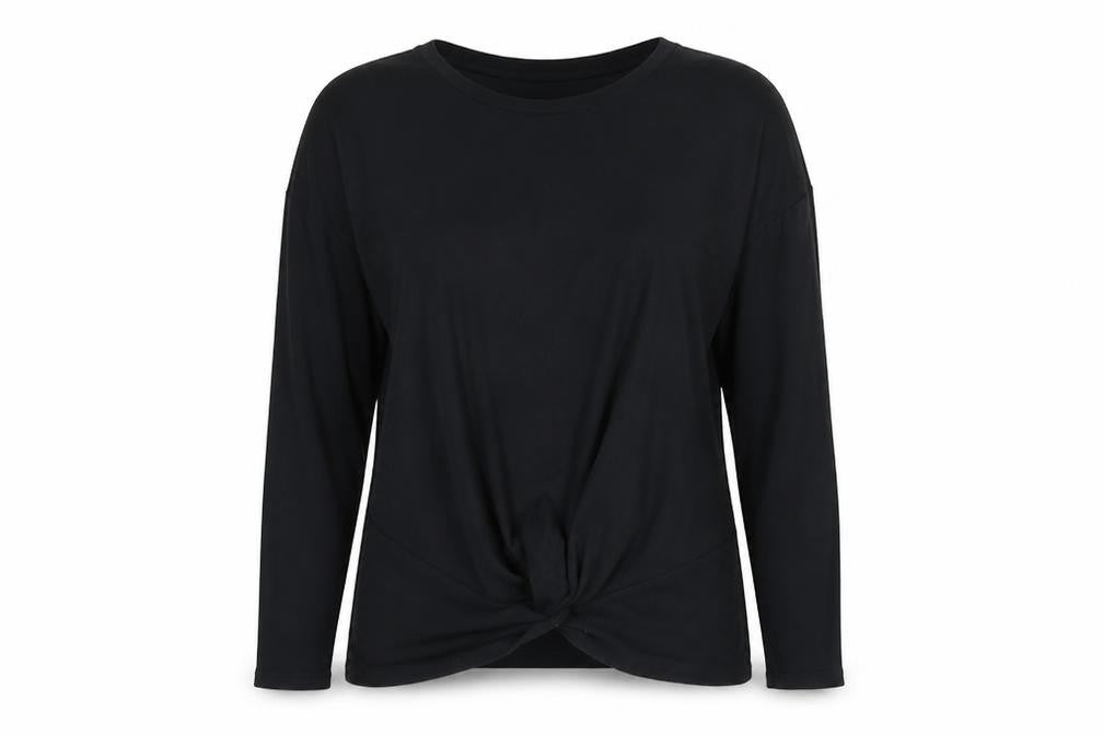 Womens UK Size 10 George Black Basic T-Shirt