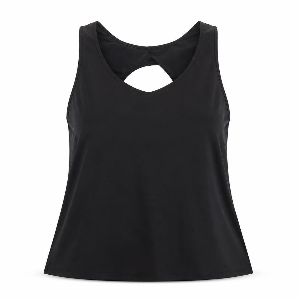 Womens UK Size L Preworn Black Basic Blouse