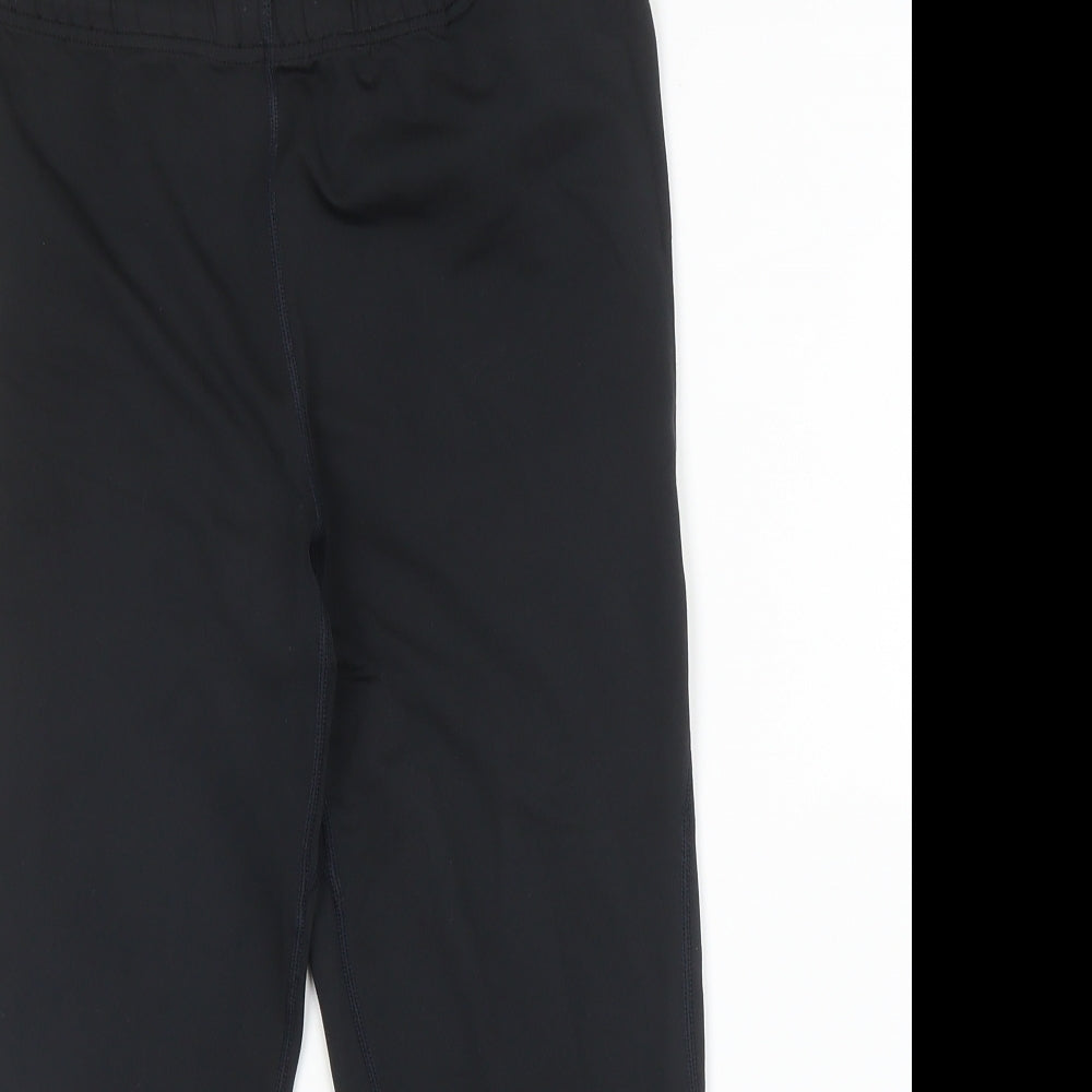 Odlo Womens Black  Polyester Capri Leggings Size M