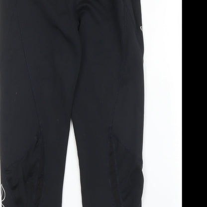 Odlo Womens Black  Polyester Capri Leggings Size M