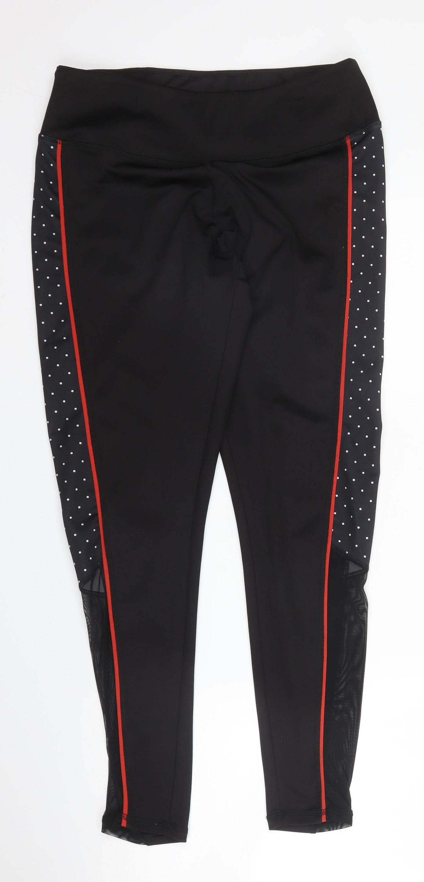 Womens UK Size M Workout  Carrot Black Leggings