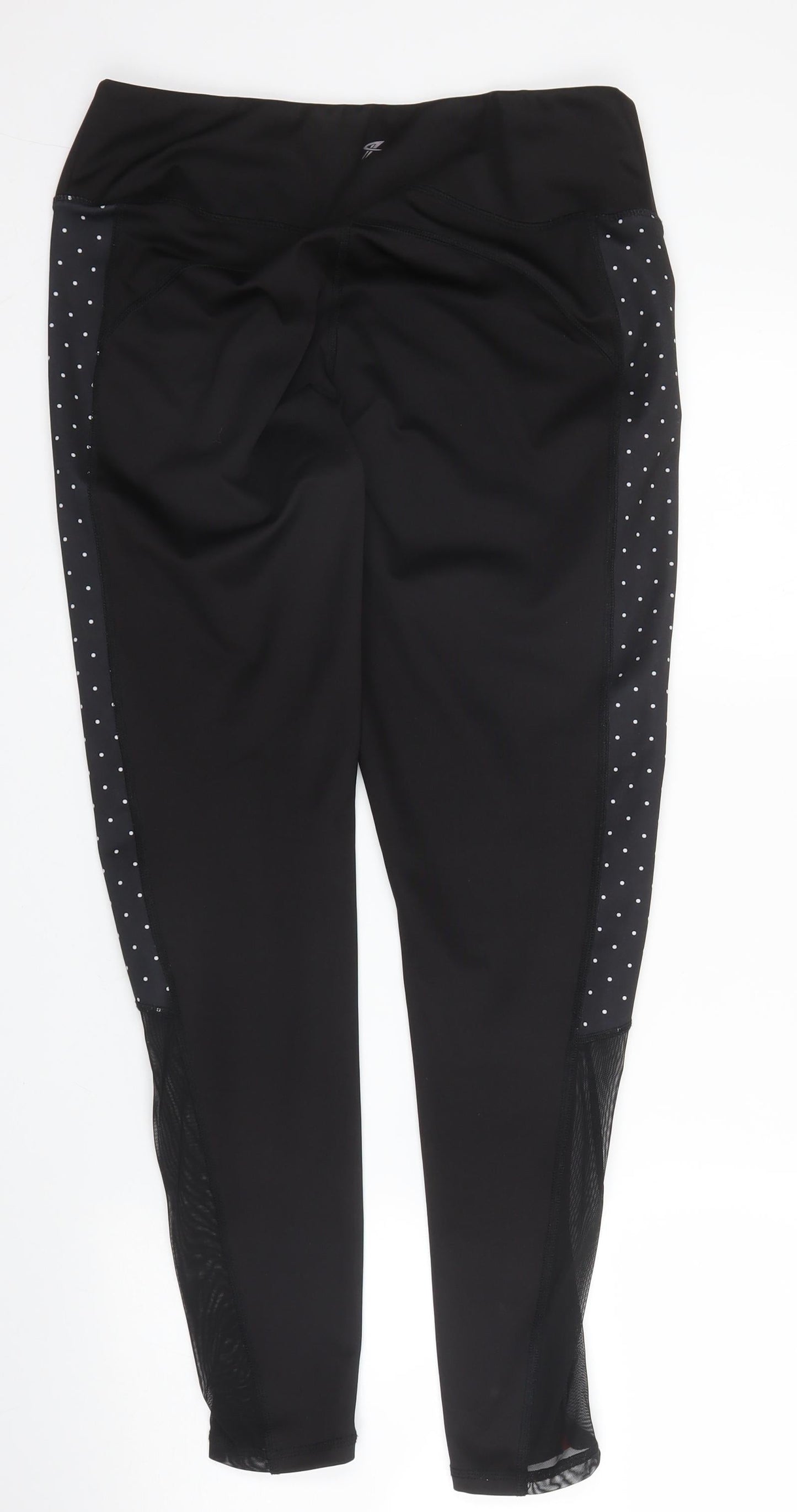 Womens UK Size M Workout  Carrot Black Leggings