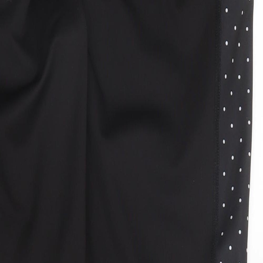 Womens UK Size M Workout  Carrot Black Leggings