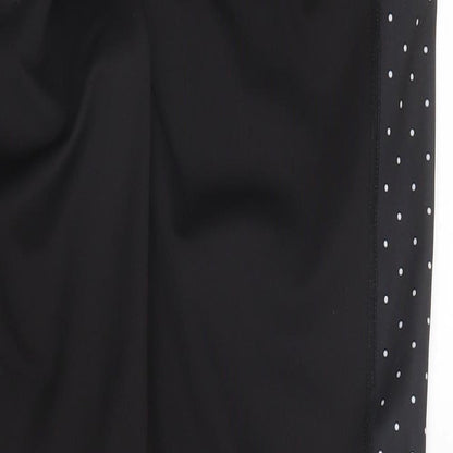 Womens UK Size M Workout  Carrot Black Leggings