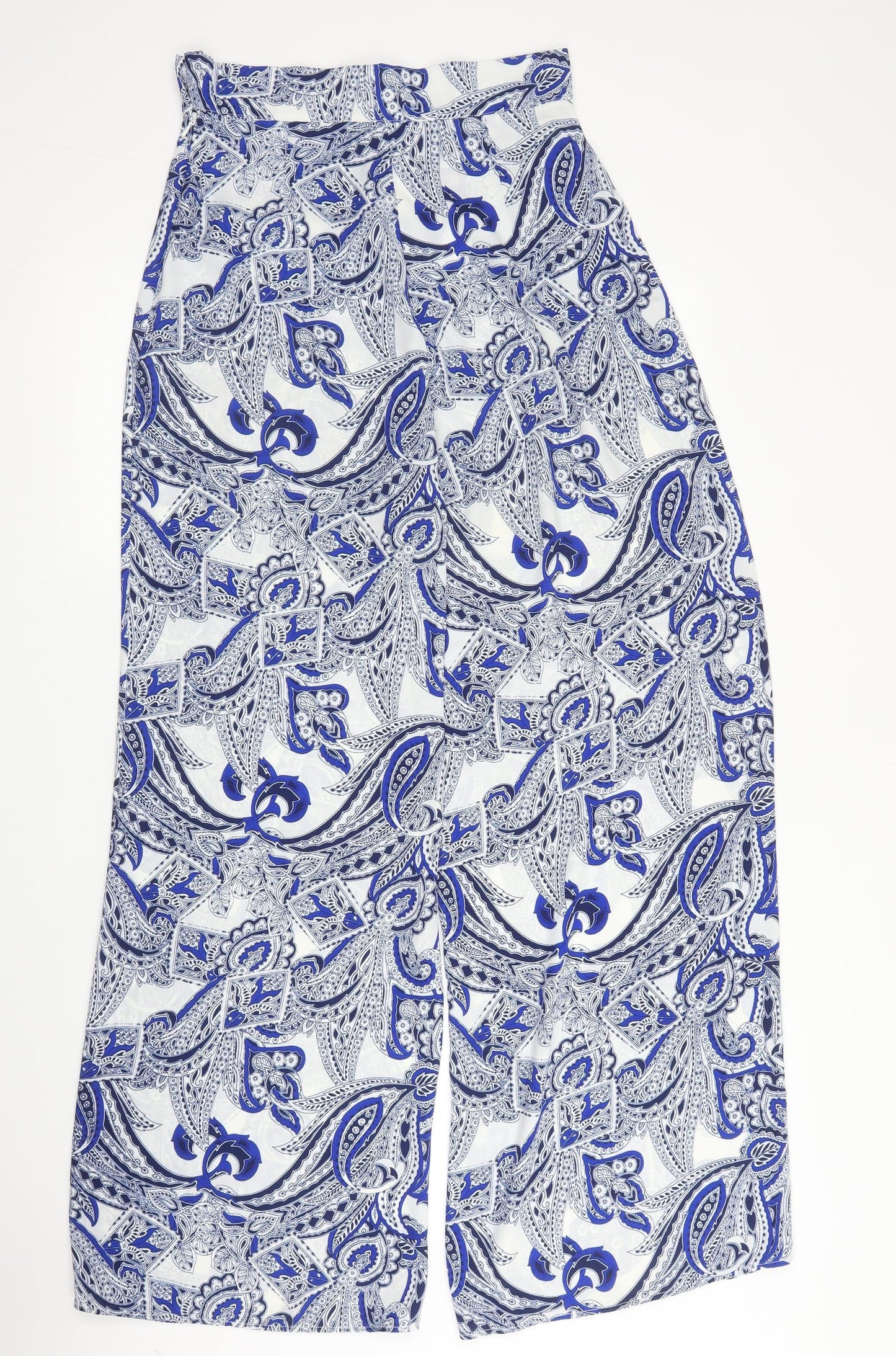 Womens UK Size S Love Regular Fit  Blue Trousers