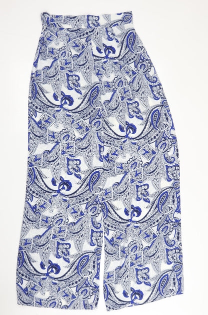 Womens UK Size S Love Regular Fit  Blue Trousers