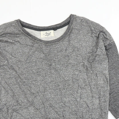 Womens UK Size 10 NEXT Grey Pullover Jumper
