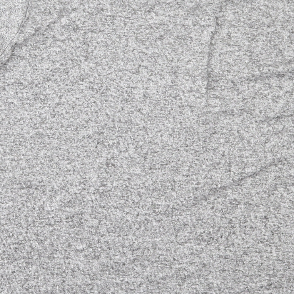 George Womens Grey Round Neck  Polyester Pullover Jumper Size 18