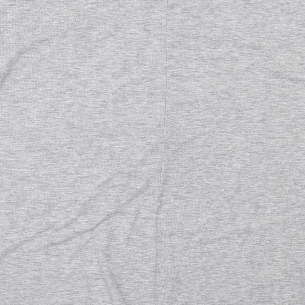 George Womens Grey Round Neck  Polyester Pullover Jumper Size 14