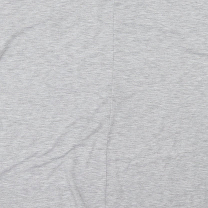 George Womens Grey Round Neck  Polyester Pullover Jumper Size 14