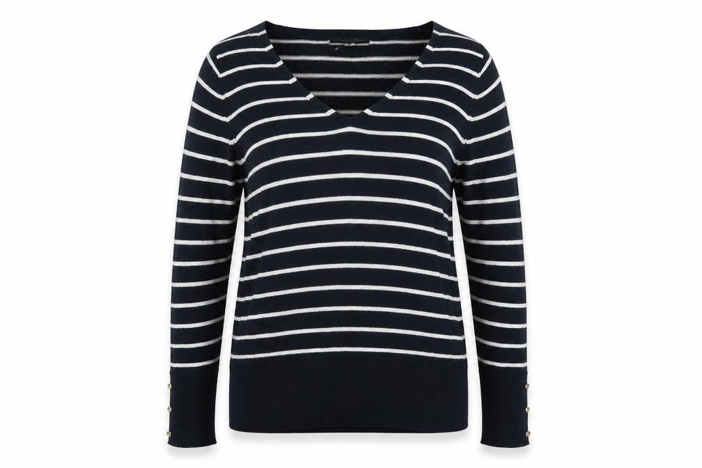 Womens UK Size 10 Atmosphere Blue Pullover Jumper