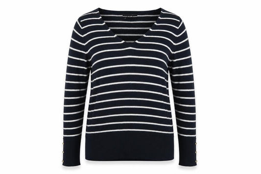 Womens UK Size 10 Atmosphere Blue Pullover Jumper