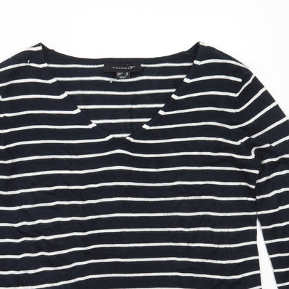 Womens UK Size 10 Atmosphere Blue Pullover Jumper