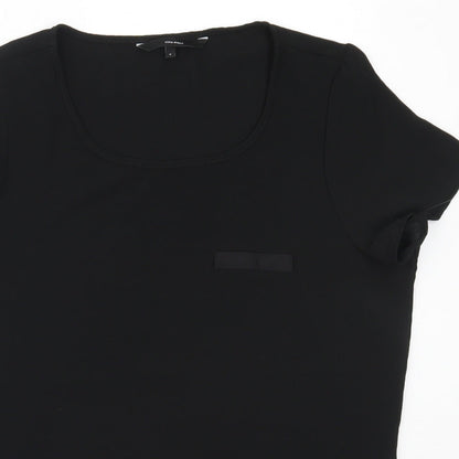 Womens UK Size S Vera Moda Black Basic Blouse