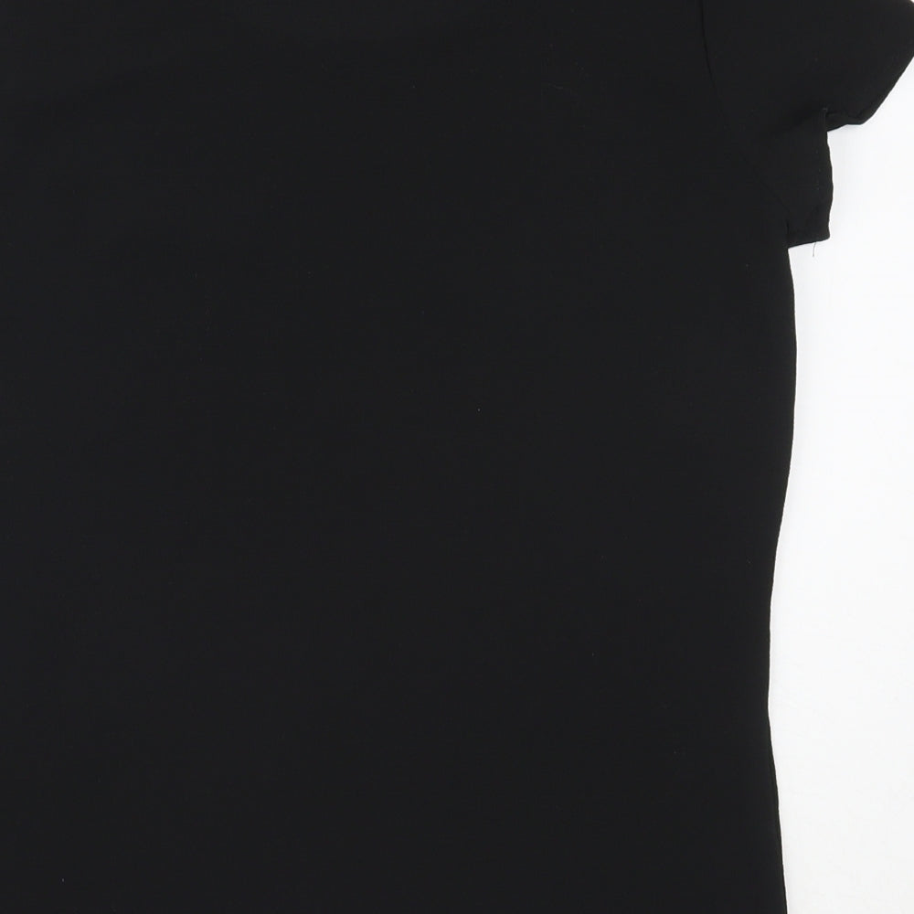 Womens UK Size S Vera Moda Black Basic Blouse