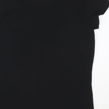 Womens UK Size S Vera Moda Black Basic Blouse