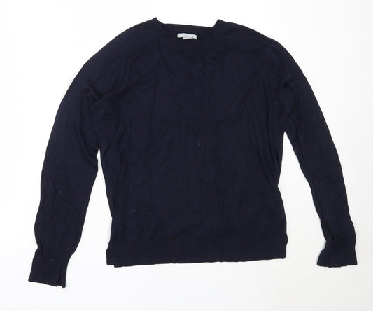 Womens UK Size M H&M Blue Pullover Jumper