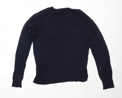Womens UK Size M H&M Blue Pullover Jumper