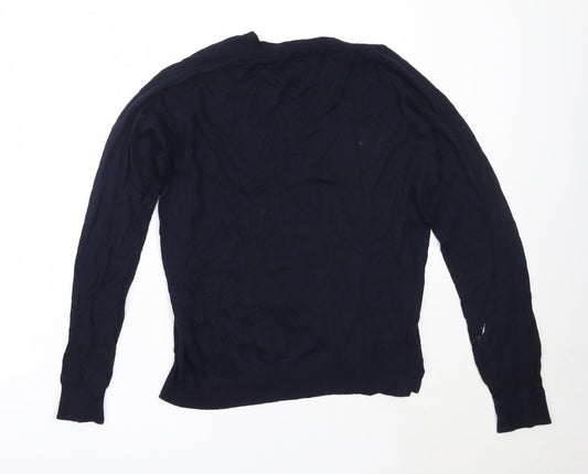 Womens UK Size M H&M Blue Pullover Jumper