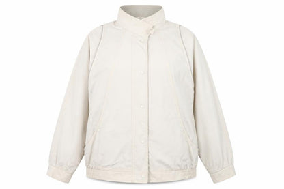TELEMAC Womens Beige   Jacket  Size 18  Zip