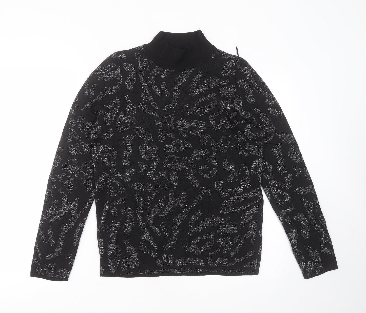 Womens UK Size M NEXT Black Pullover Jumper