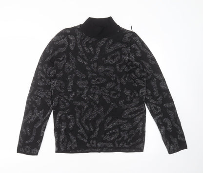 Womens UK Size M NEXT Black Pullover Jumper
