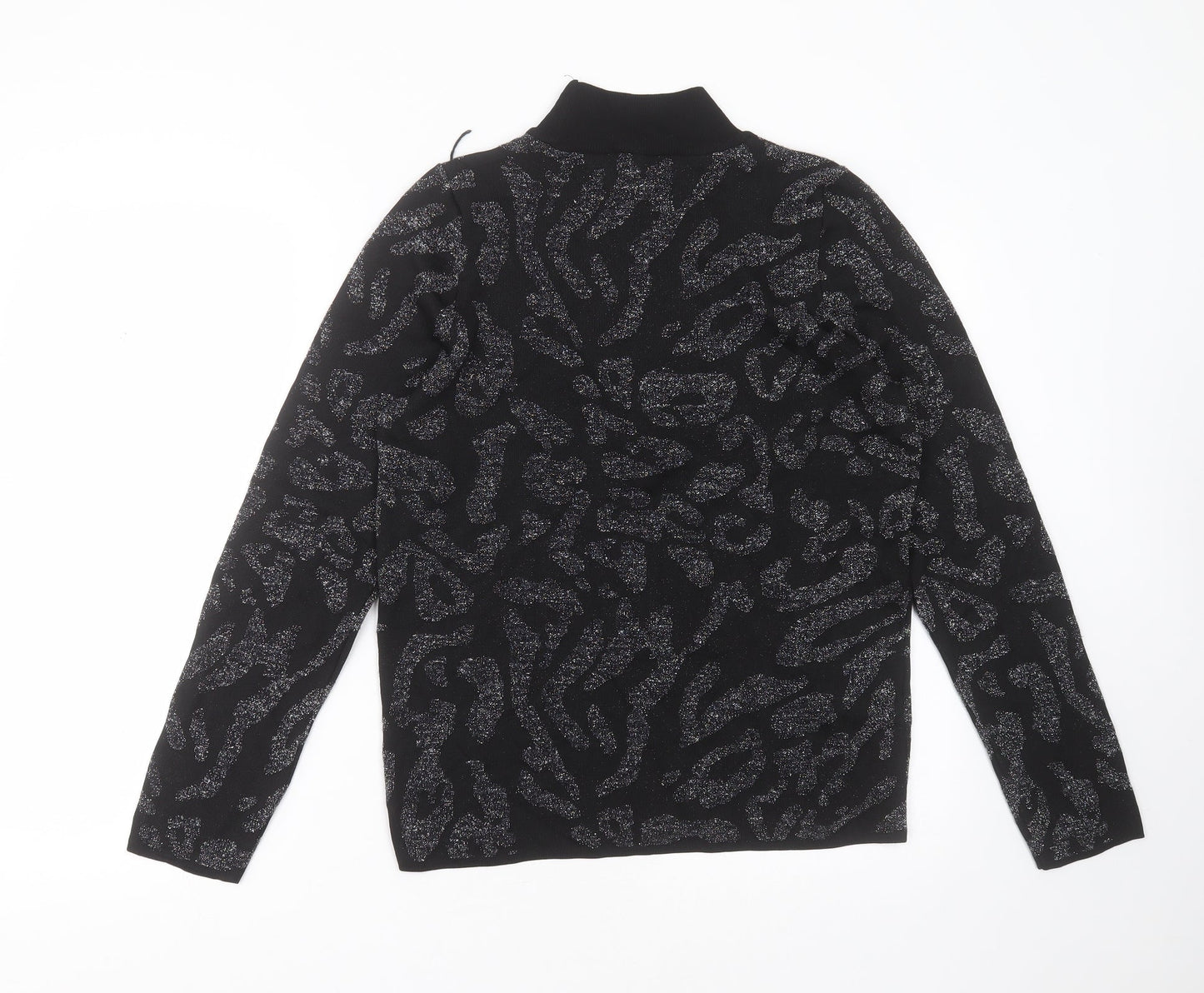 Womens UK Size M NEXT Black Pullover Jumper