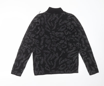 Womens UK Size M NEXT Black Pullover Jumper